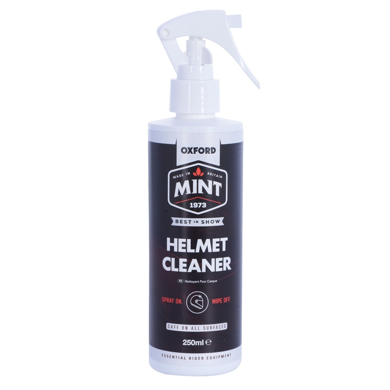 Препарат за почистване на каски и плексиглас Oxford MINT 250 ml