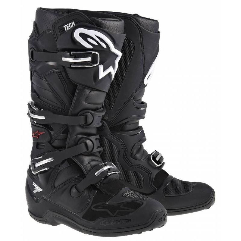 Alpinestars Tech 7 мотоциклетни ботуши черни