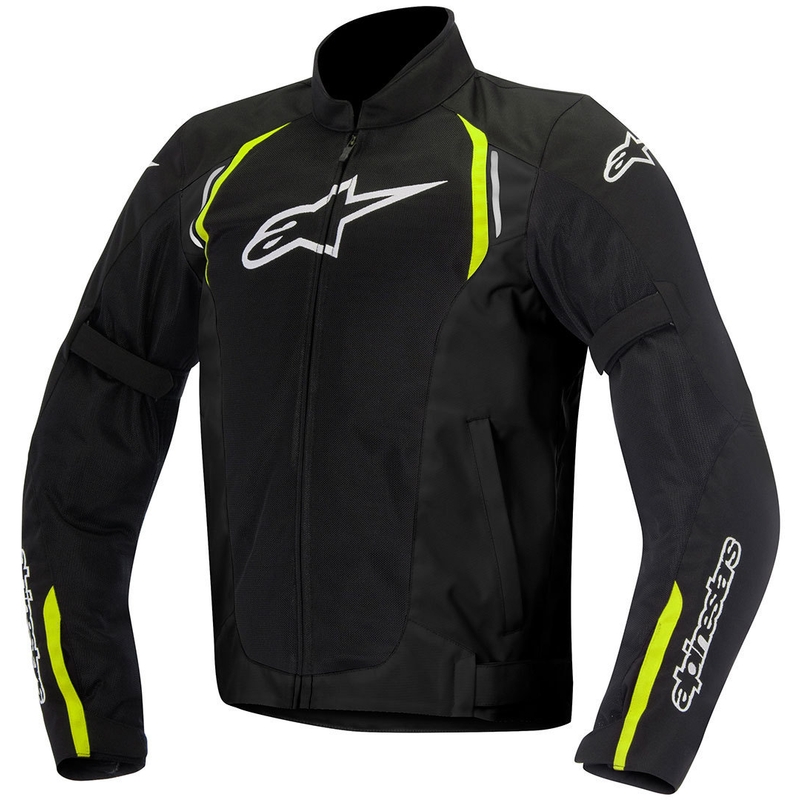 Bunda na motorku Alpinestars AST Air černo-fluo žlutá