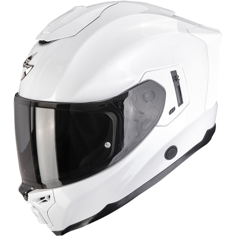 Scorpion EXO-1500 Air Solid каска за мотоциклет с пълно лице, перлено бяла