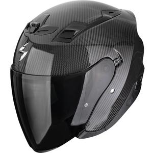 Scorpion EXO-Z1 Carbon Solid Мотоциклетна каска с отворено лице, черна