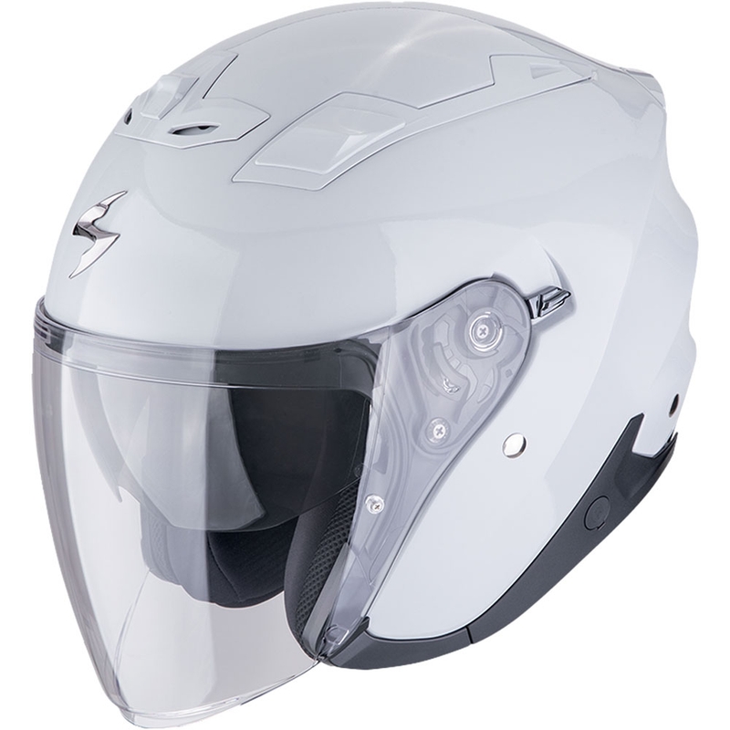 Отворена мотоциклетна каска Scorpion EXO-Z1 SOLID светло сива
