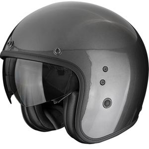 Scorpion Belfast EVO Solid отворена мотоциклетна каска, металик сив