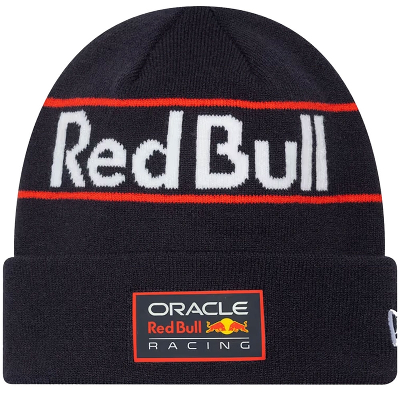 Red Bull New Era Replica Beanie тъмносиня