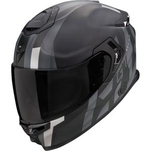 Интегрална каска за мотоциклет Scorpion EXO-GT SP AIR TOURADVEN черно-сребриста