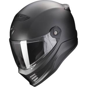 Мотоциклетна каска SCORPION COVERT FX pearl black matt