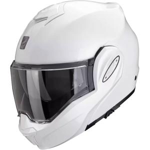 Каска Scorpion EXO-TECH EVO PRO SOLID перлено бяла