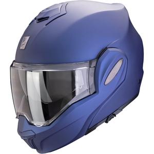 Каска Scorpion EXO-TECH EVO PRO SOLID матово синьо металик