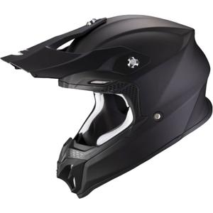 Мотокрос каска Scorpion VX-16 EVO AIR Solid black matt