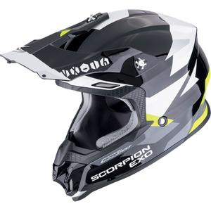 Мотокрос каска Scorpion VX-16 EVO AIR ROD черно-жълта