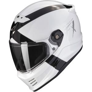 Каска за мотоциклет SCORPION COVERT FX GALLUS бяло-черна
