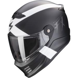 Мотоциклетна каска SCORPION COVERT FX GALLUS черно-бяла
