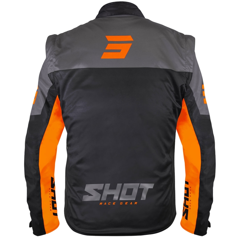 Софтшел яке Shot Softshell Lite черно-оранжево