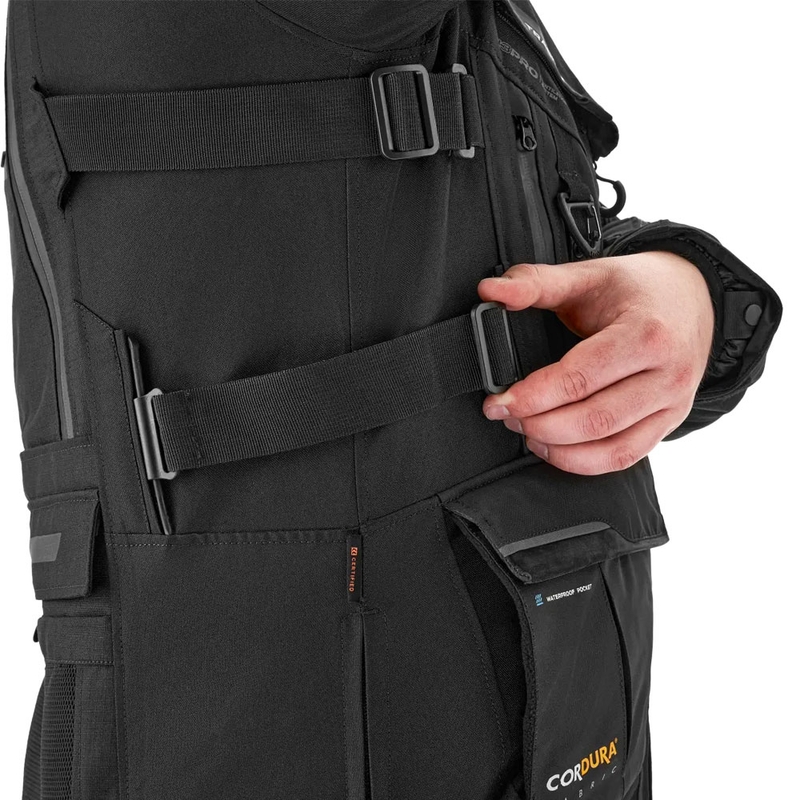 Мотоциклетно яке Shima Tracker, черно