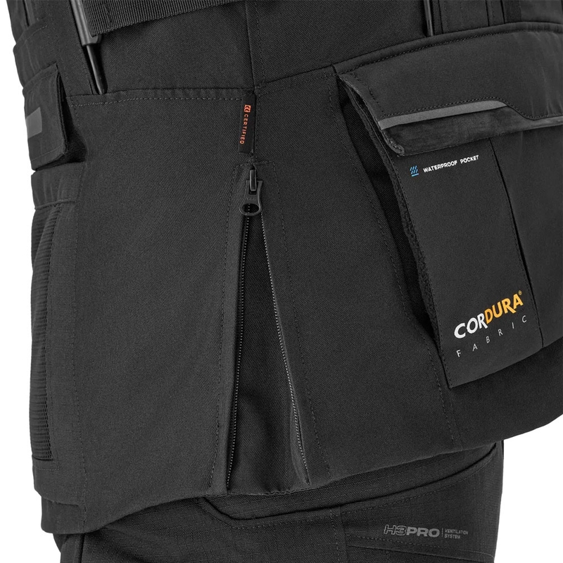 Мотоциклетно яке Shima Tracker, черно