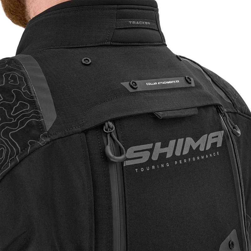 Мотоциклетно яке Shima Tracker, черно