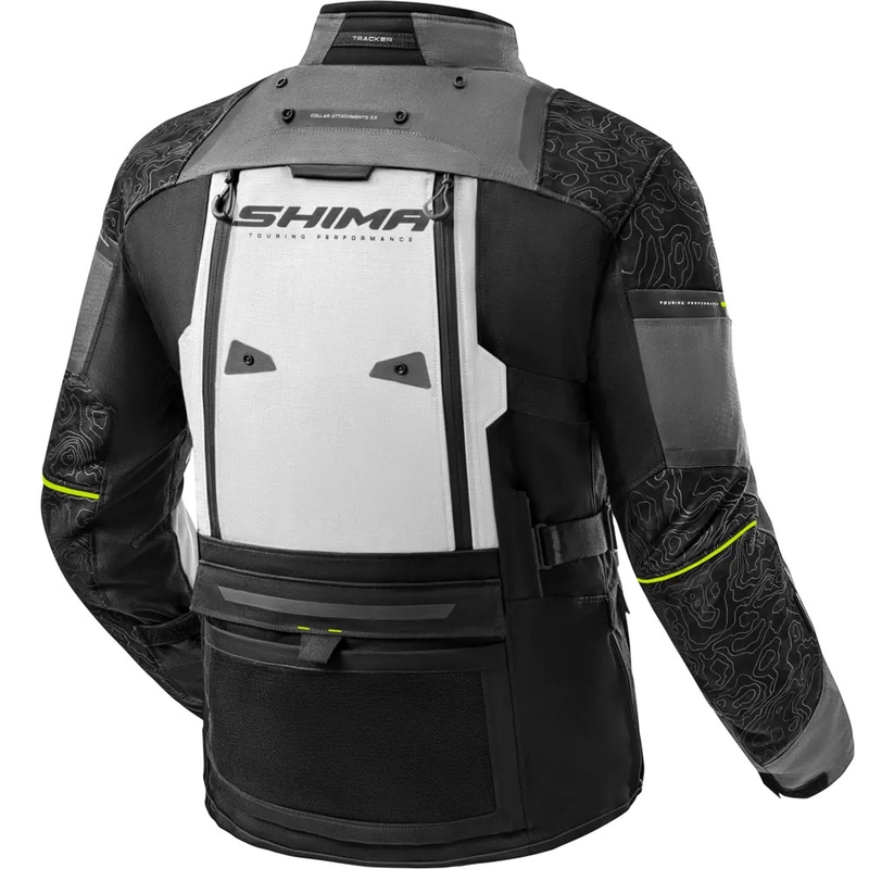 Мотоциклетно яке Shima Tracker, сиво