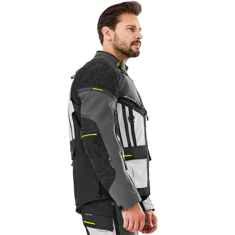 Мотоциклетно яке Shima Tracker, сиво