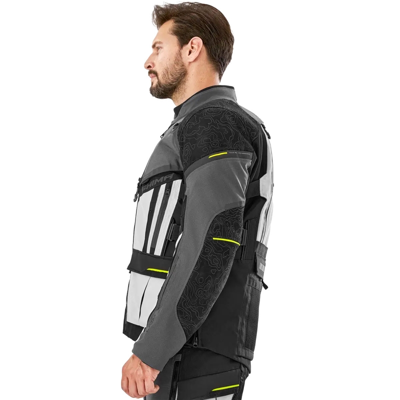Мотоциклетно яке Shima Tracker, сиво