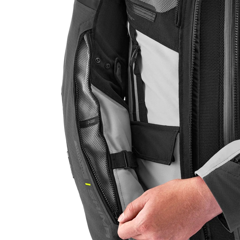 Мотоциклетно яке Shima Tracker, сиво