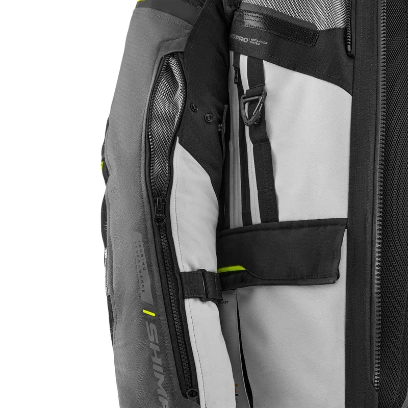 Мотоциклетно яке Shima Tracker, сиво