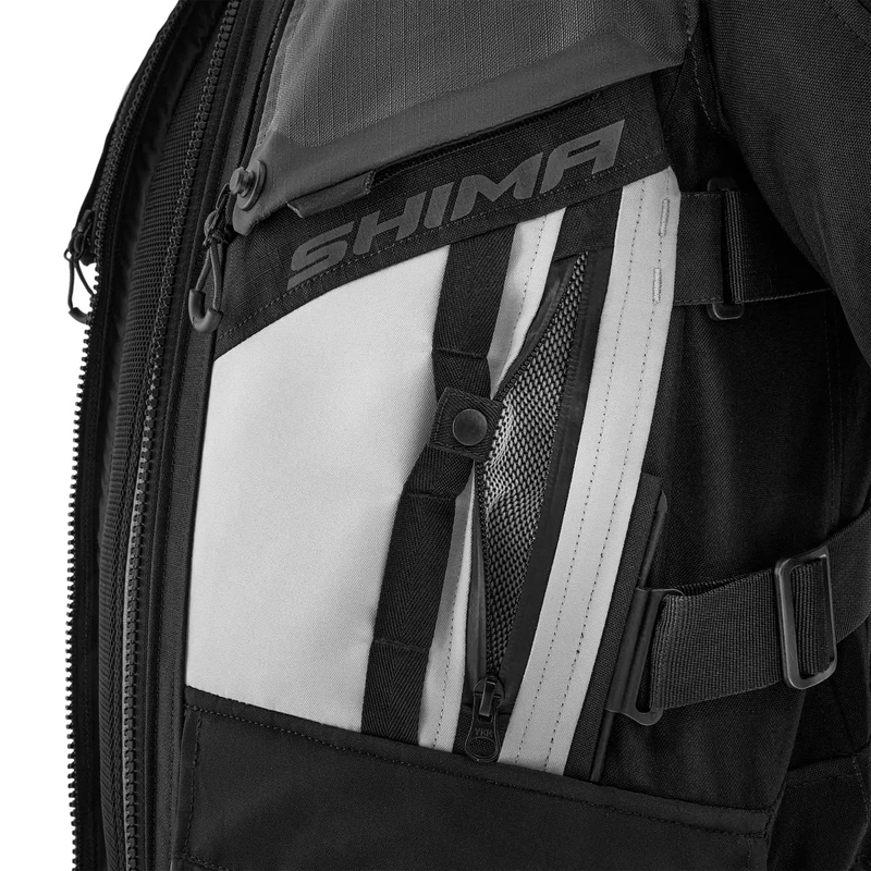Мотоциклетно яке Shima Tracker, сиво