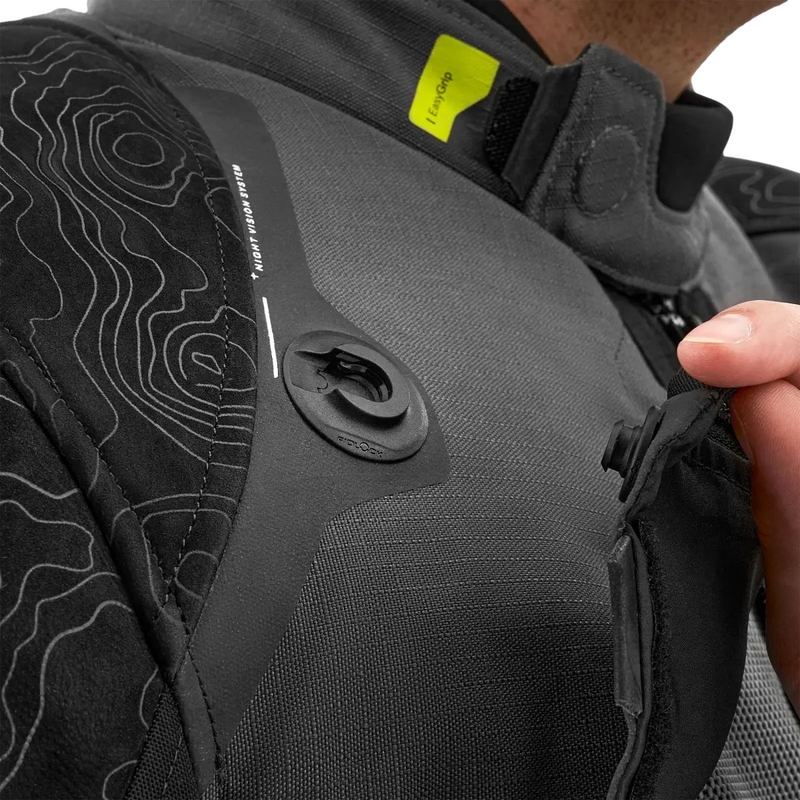 Мотоциклетно яке Shima Tracker, сиво