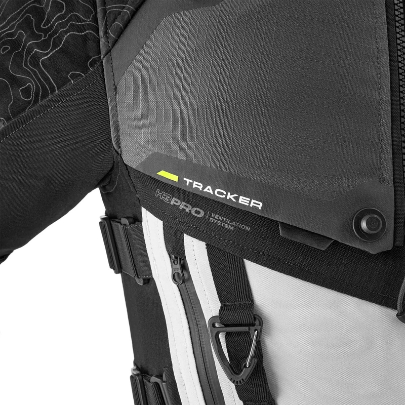 Мотоциклетно яке Shima Tracker, сиво
