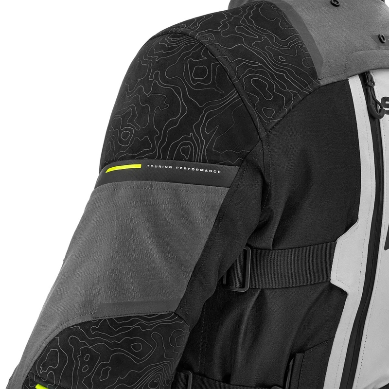 Мотоциклетно яке Shima Tracker, сиво