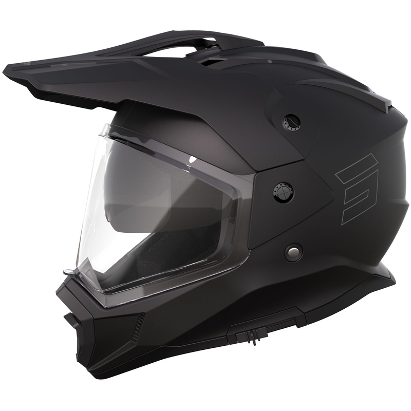 Каска за ендуро мотоциклет Shot Trek Max Vision Solid, матово черна