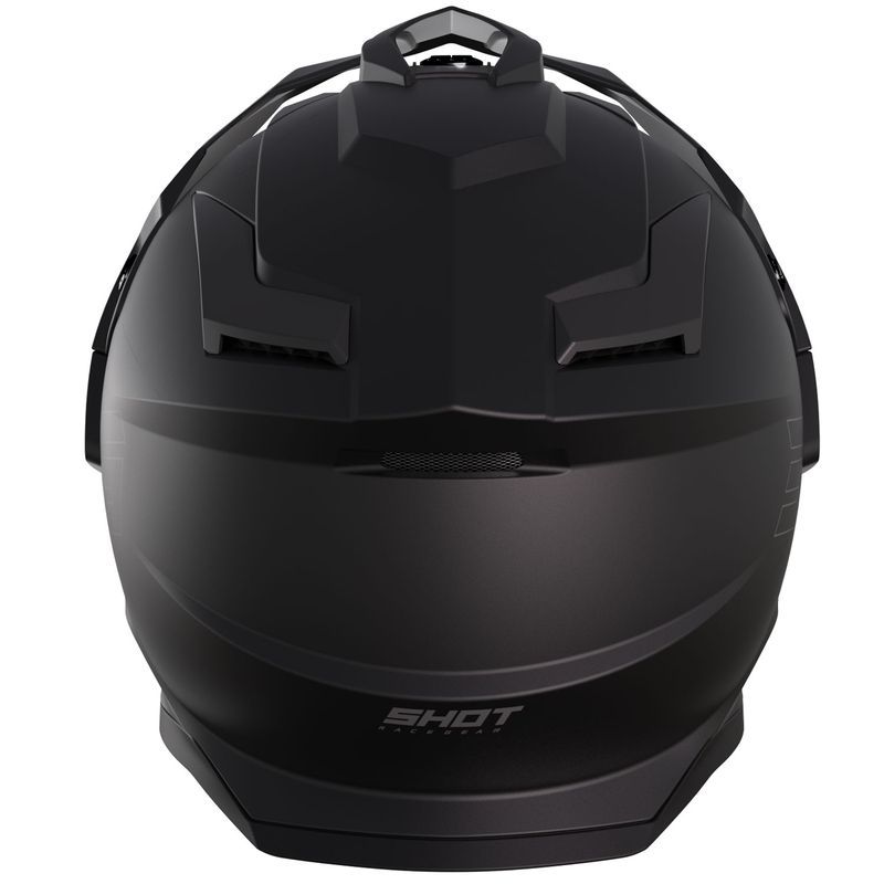 Каска за ендуро мотоциклет Shot Trek Max Vision Solid, матово черна