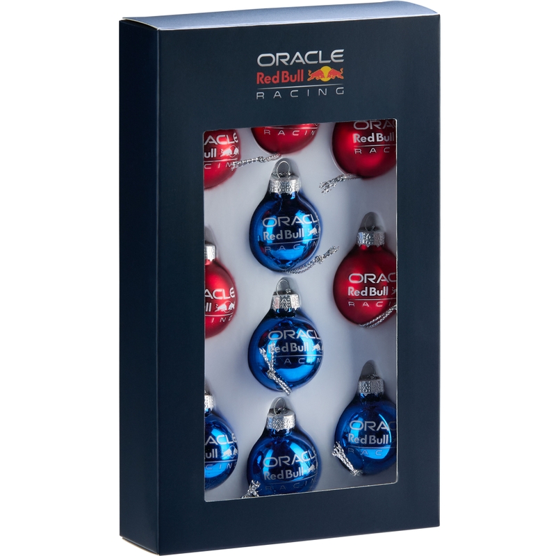 Коледни орнаменти Oracle Red Bull Racing Комплект декорации малък