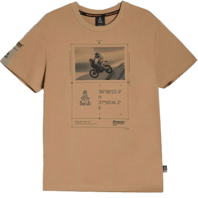 Dakar DES DSRT 0625 Тениска бежова