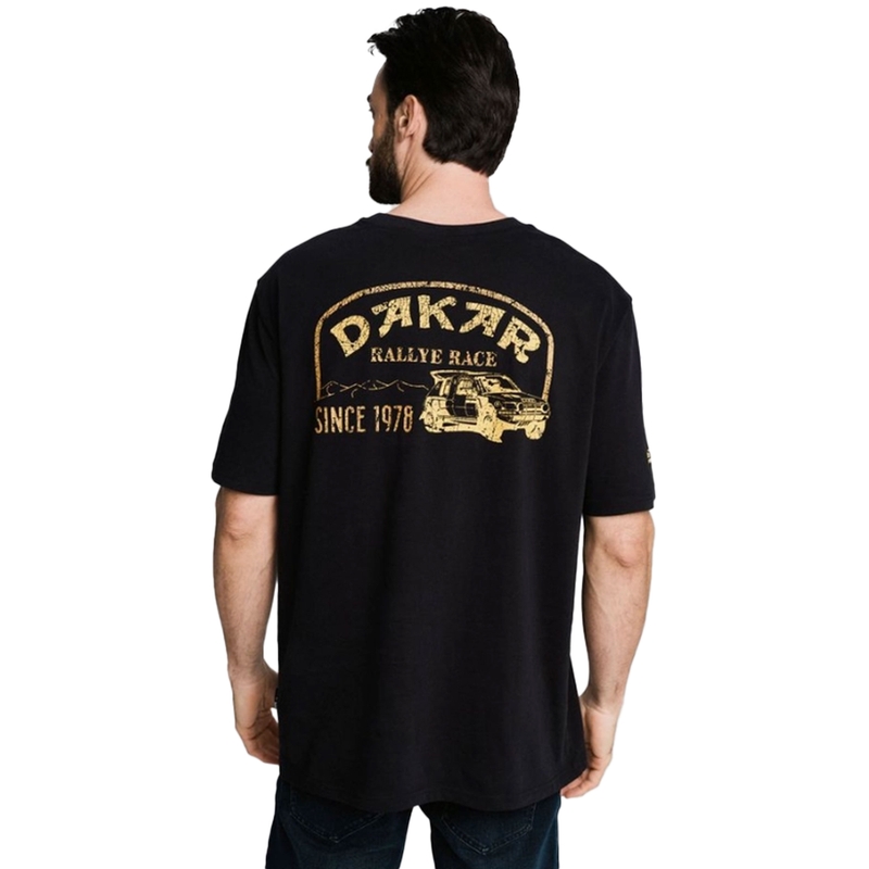 Тениска Dakar Vint A черна