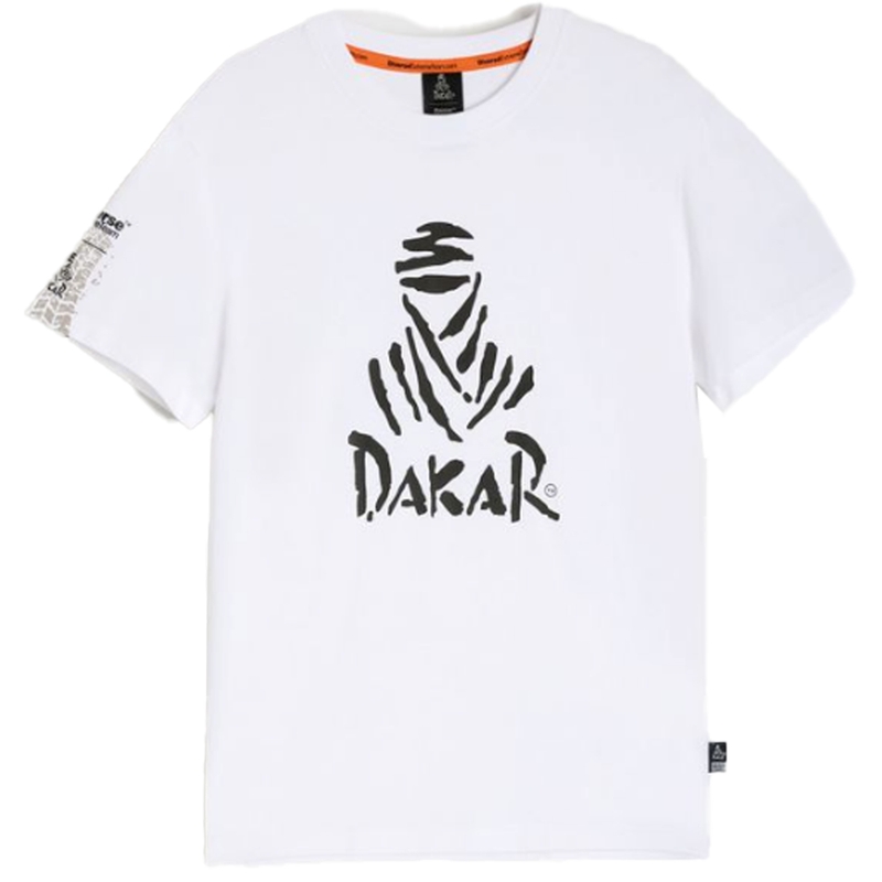 Тениска Dakar DES LOGO25 бяла