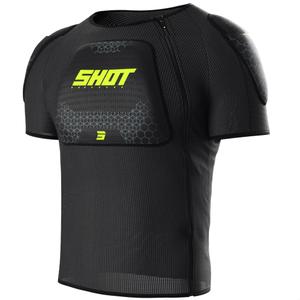 Протектор за тяло Shot Airlight T-Shirt черно-флуоресцентно жълто