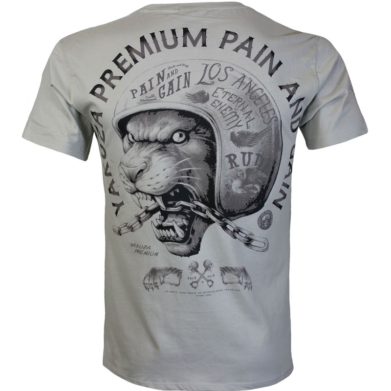 Тениска Yakuza Premium 3919 сива