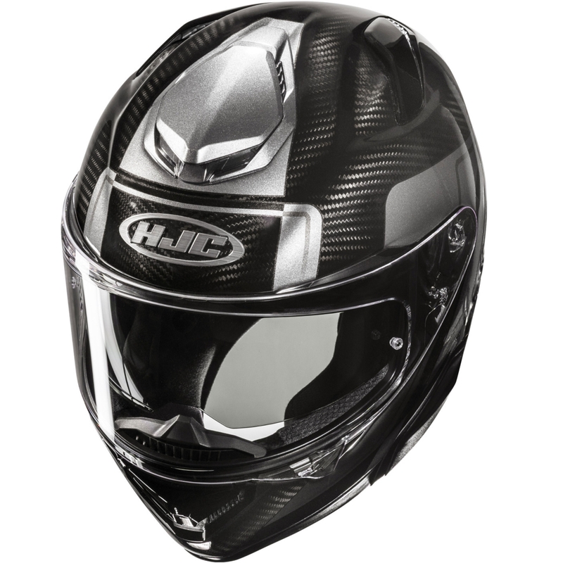 HJC RPHA 72 Carbon Fynex MC5 Мотоциклетна каска с пълно лице, черно-сива
