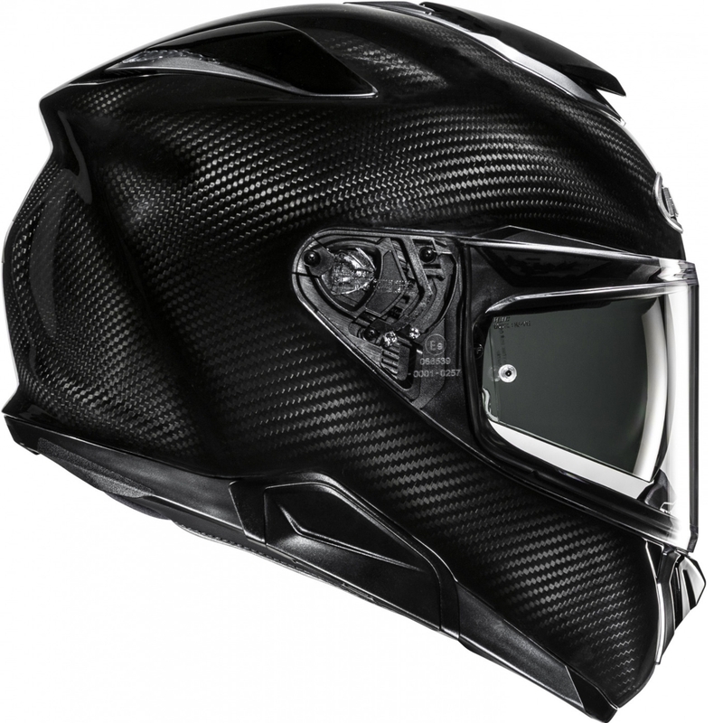 HJC RPHA 72 Carbon Solid Мотоциклетна каска с пълно лице, черна