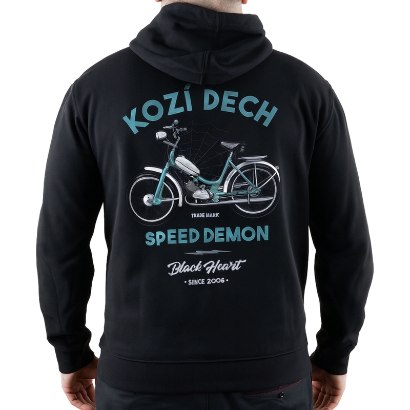 Суитшърт Black Heart Goat's Breath черен