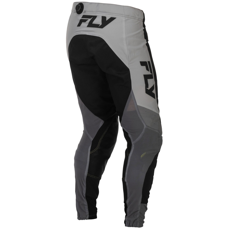 Мотокрос панталони FLY Racing Lite, сиво-черни