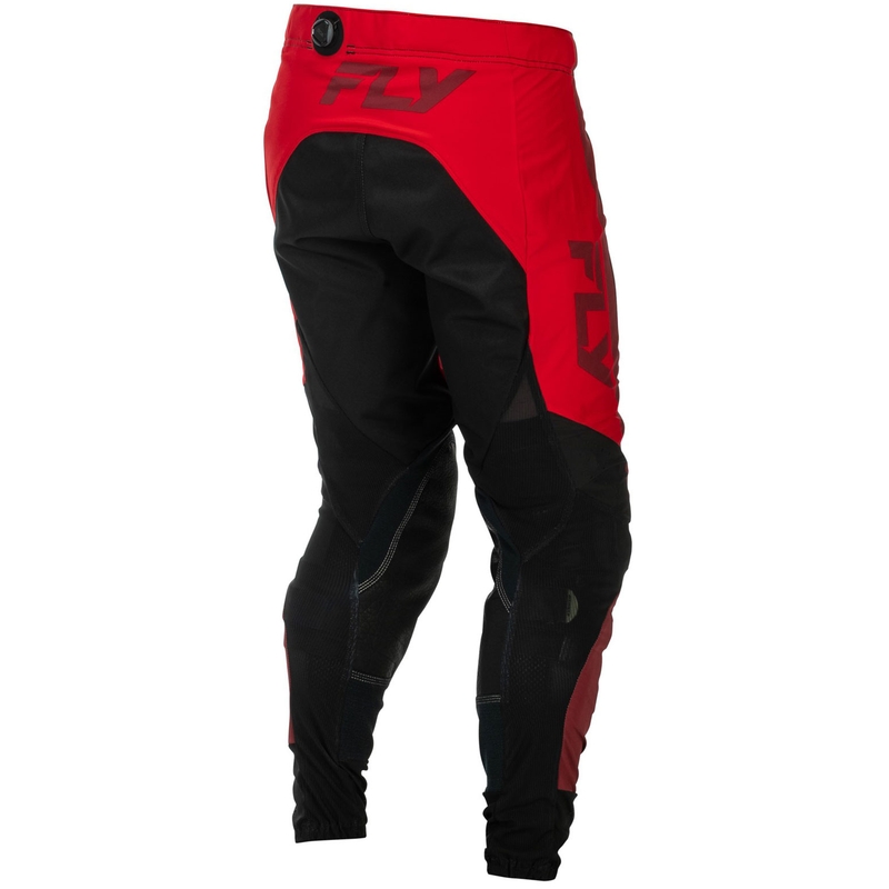 Мотокрос панталони FLY Racing-USA Lite черно-червени