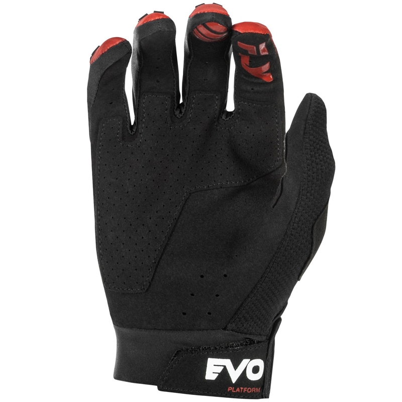 Ръкавици за мотокрос FLY Racing Evolution DST червено-черно-сиви