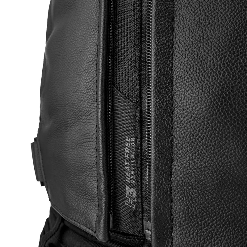 Кожено мотоциклетно яке Shima Bandit 2.0, черно-черно