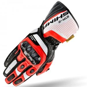 Ръкавици Shima STR-2 black-white-fluo red