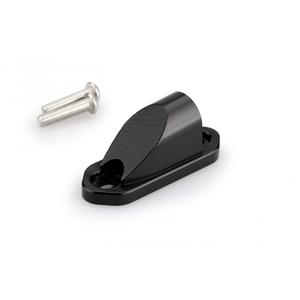 Adaptér na zpětné zrcátko PUIG SUPPORT WITHOUT SIDE MIRROR HI-TECH NINJA 250SL 15 černý to fairing