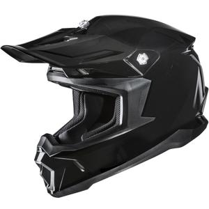 Мотокрос каска HJC C50 Solid металик черна