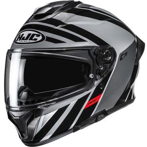 Мотоциклетна каска за цялото лице HJC C71 Faber MC5 черно-сива