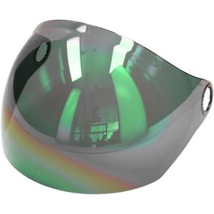 Плексиглас за каски Nexx X.G30 Bubble green mirrored