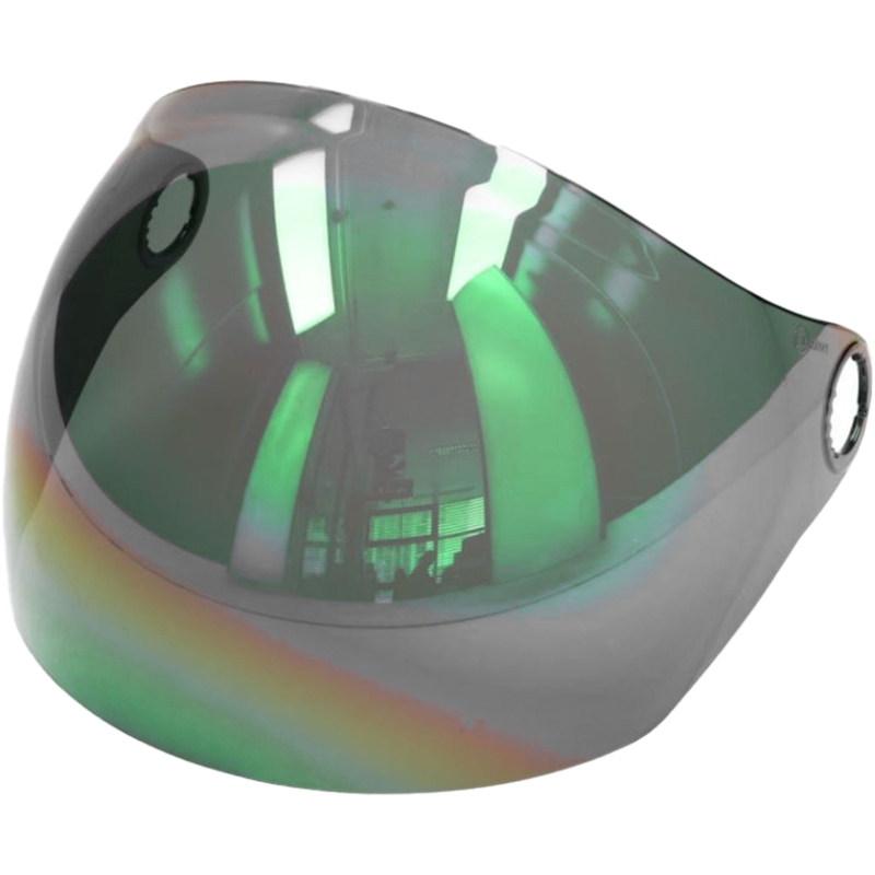 Плексиглас за каски Nexx X.G30 Bubble green mirrored разпродажба